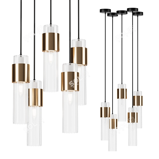 Freya Botello Pendant Combos 3D model image 1