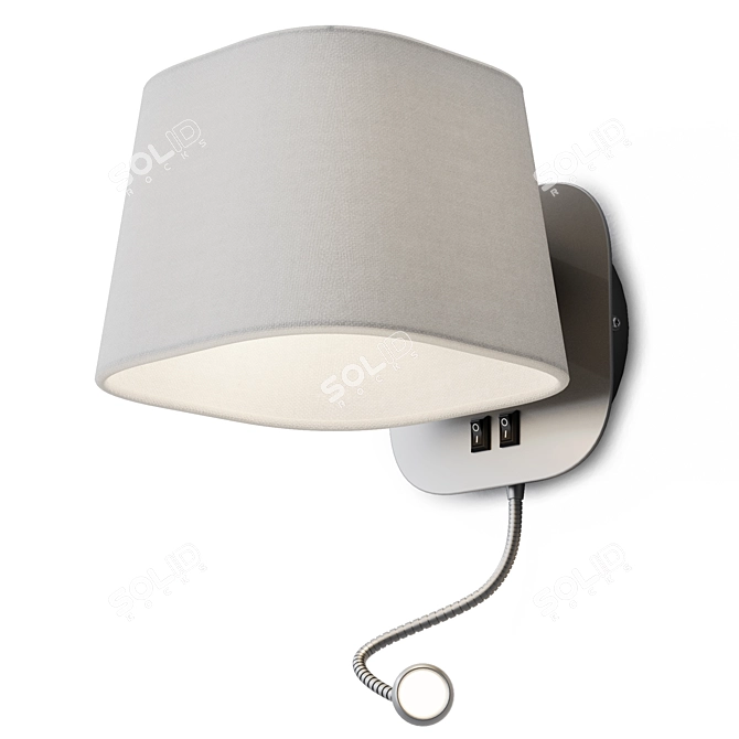 SWEET Wall Reading Light, Faro Barcelona 3D model image 2