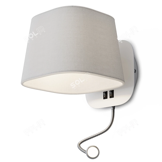 SWEET Wall Reading Light, Faro Barcelona 3D model image 3