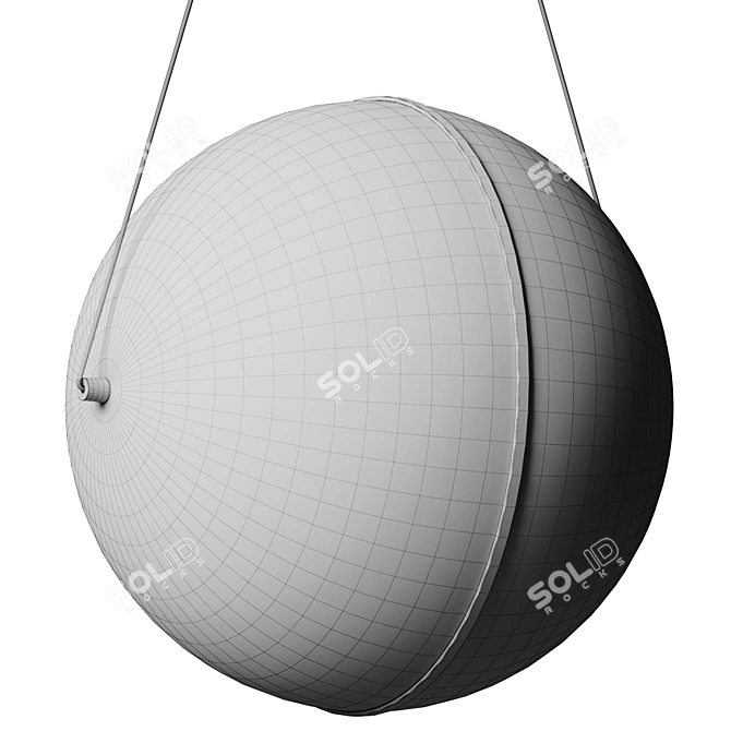 Celestial Sphere Light Fixture 3D model image 4