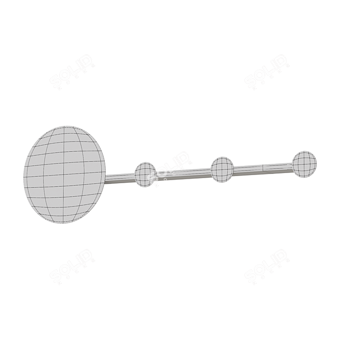 Disk Wall Light Lampatron URS 3D model image 3