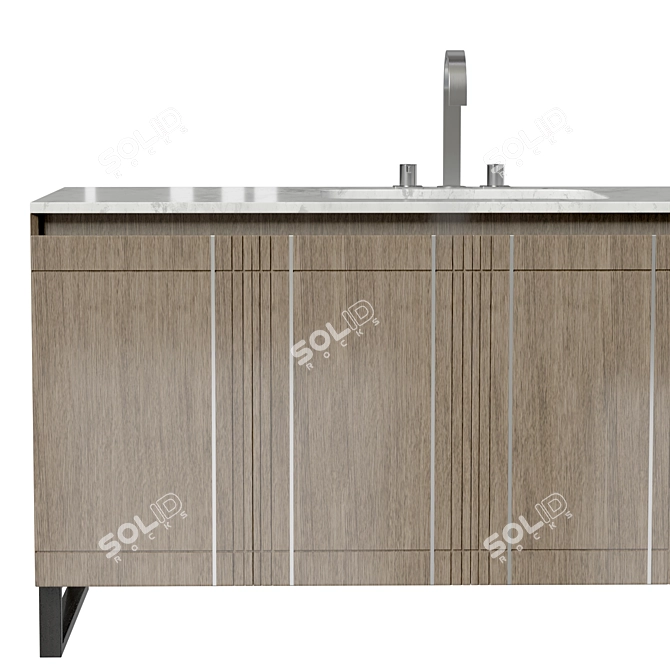 Modern Storage Vanity Coventry Unit 3D model image 5