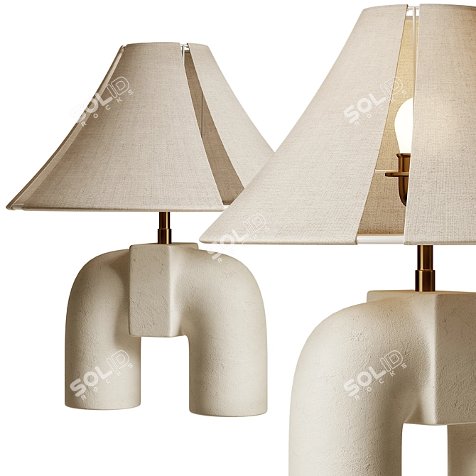 Amsterdam Collection Audrey Table Lamp 3D model image 2