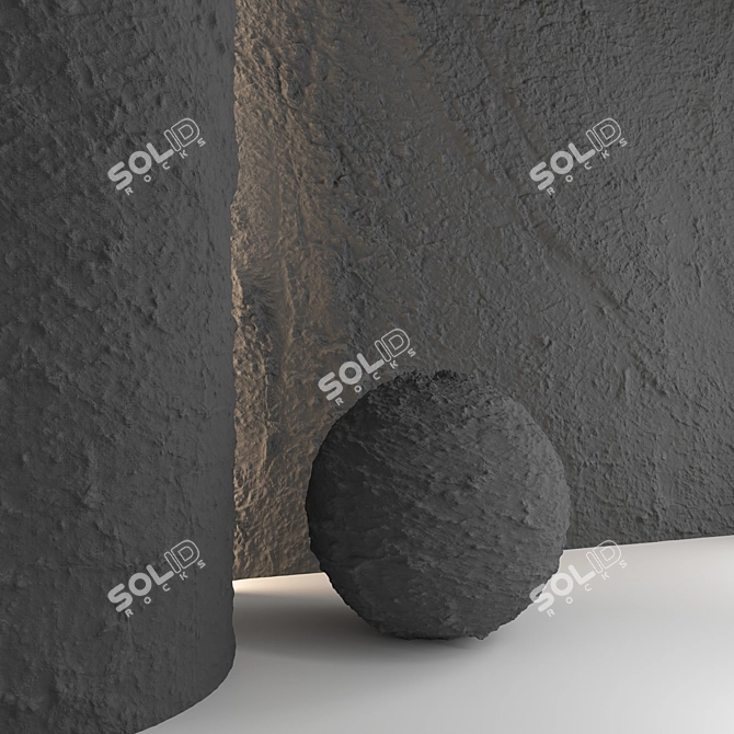 Stone Wall Collection with Textures 3D model image 4