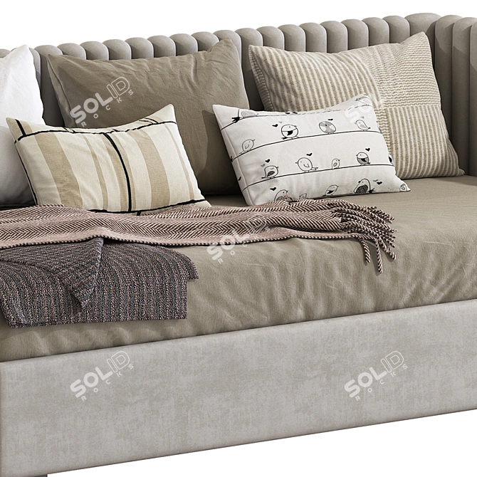 Denny Kids 415 Sofa Bed 3D model image 4