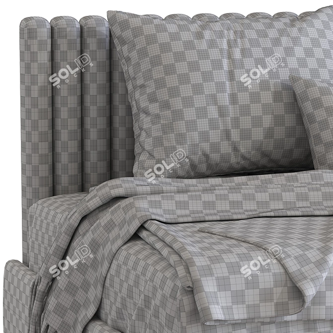 Denny Kids 415 Sofa Bed 3D model image 5