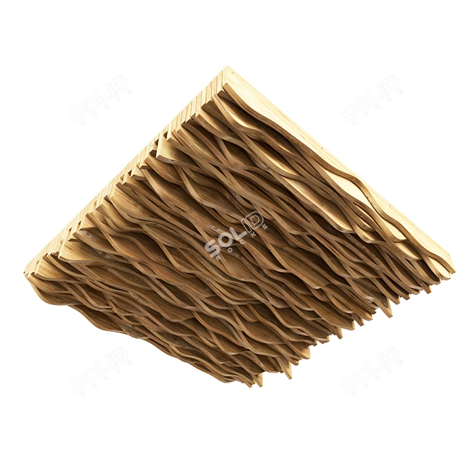 Geometric Textured 3D Model 3D model image 2