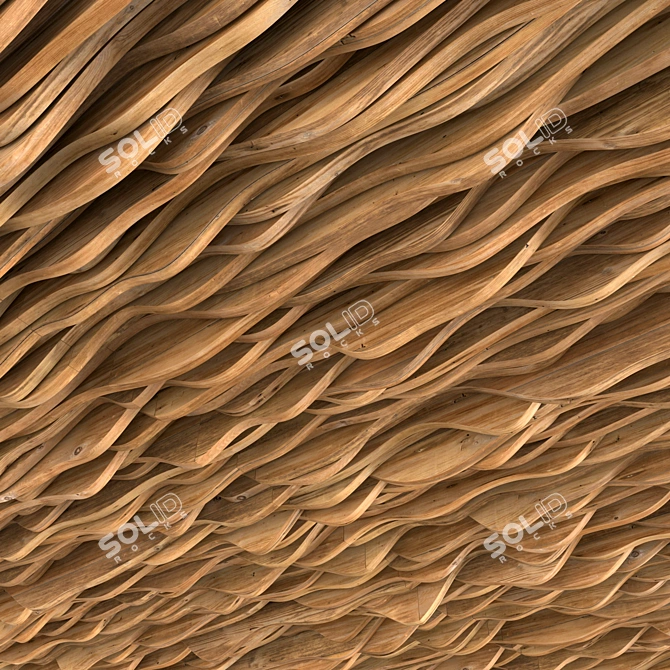 Geometric Textured 3D Model 3D model image 4