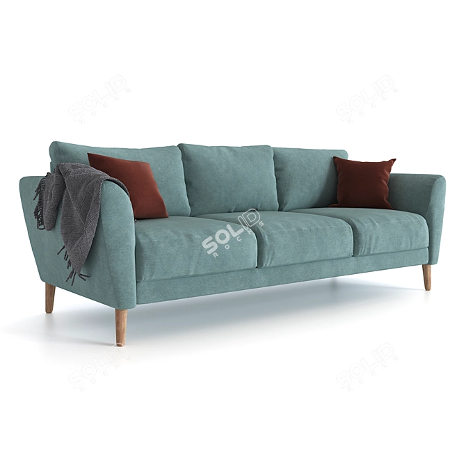 Finnish Brand HAUSKA ARIA Sofa 3D model image 10