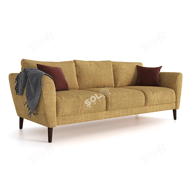 Finnish Brand HAUSKA ARIA Sofa 3D model image 12