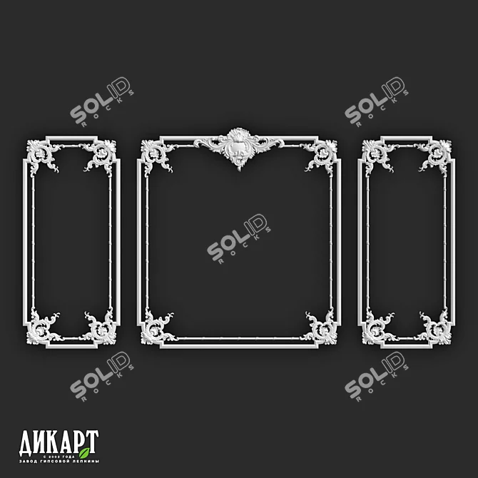 DIKART Custom Gypsum Decorations 3D model image 1