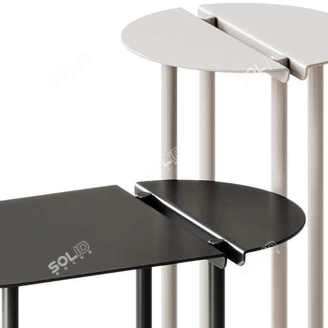  Adrenalina ORIT Metal Coffee Tables 3D model image 4