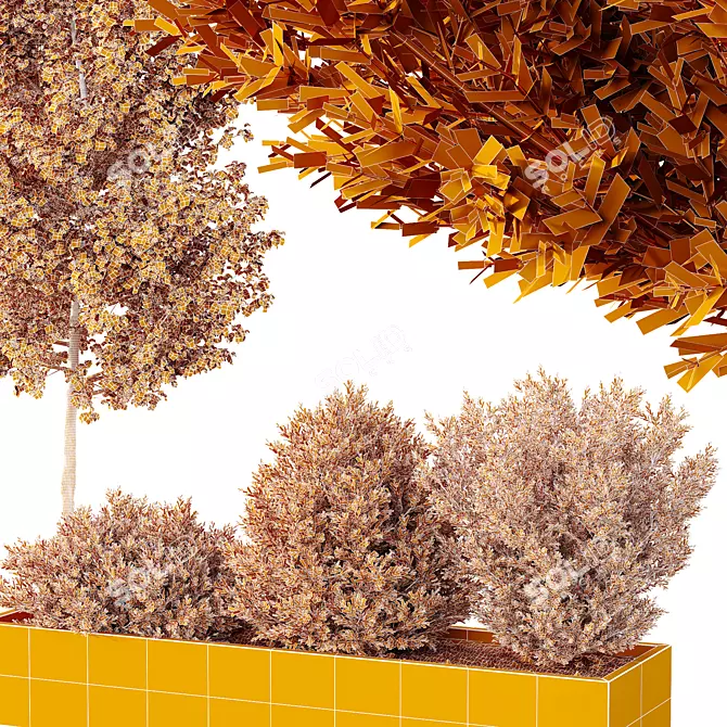 Outdoor Garden Box 3D Models 3D model image 5