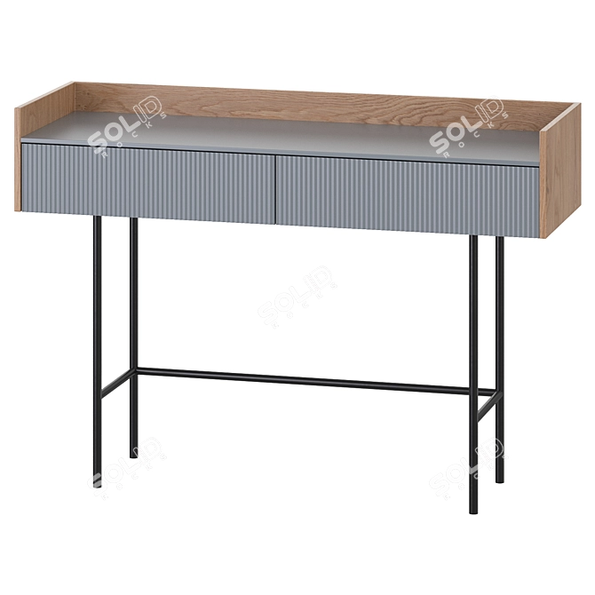 Elegant Console in Versatile Dimensions 3D model image 1