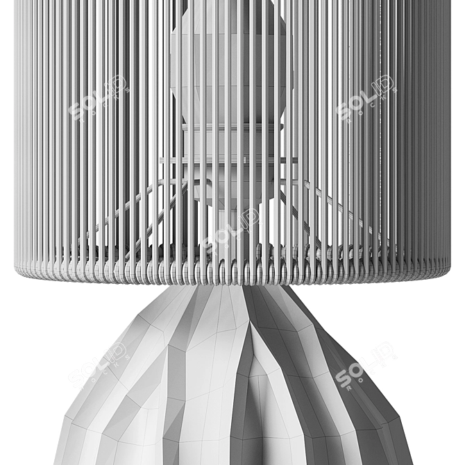 Orbe Lamp White Ceramic Grès 3D model image 3