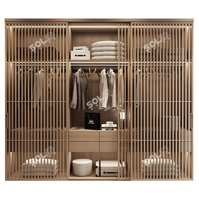 Modern Furniture Composition 2013 3D model image 1