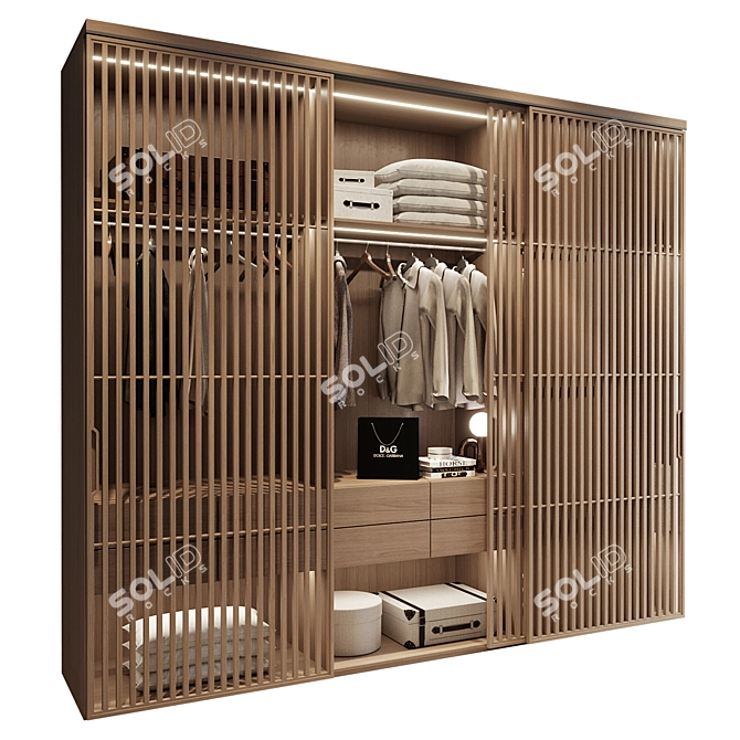 Modern Furniture Composition 2013 3D model image 2