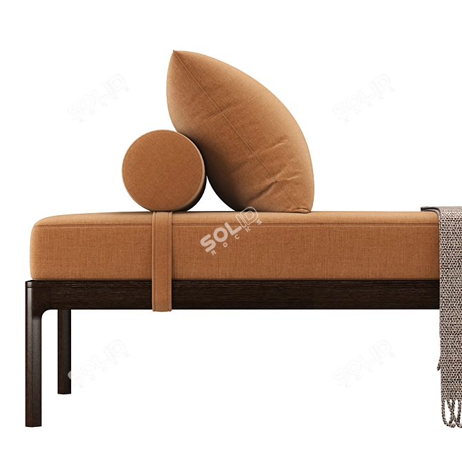 Elegant RH Padua Daybed 3D model image 5