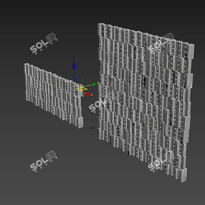 Polygon Stone Texture Bundle 3D model image 5