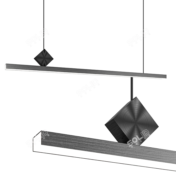 Modern Design Lamp NORMA 2015 3D model image 1