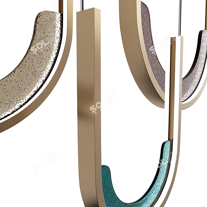 Vitrage Model: VRay Rendered Lamp 3D model image 2