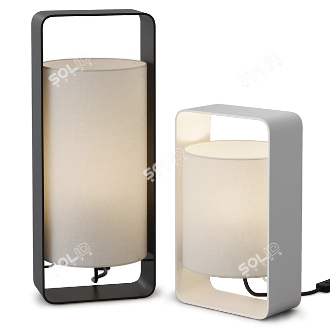 LULA Collection Table Lamp 3D model image 1