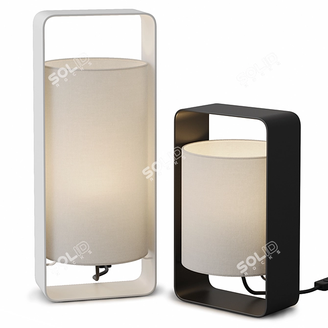 LULA Collection Table Lamp 3D model image 2