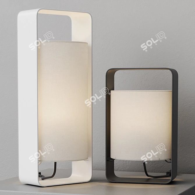 LULA Collection Table Lamp 3D model image 7