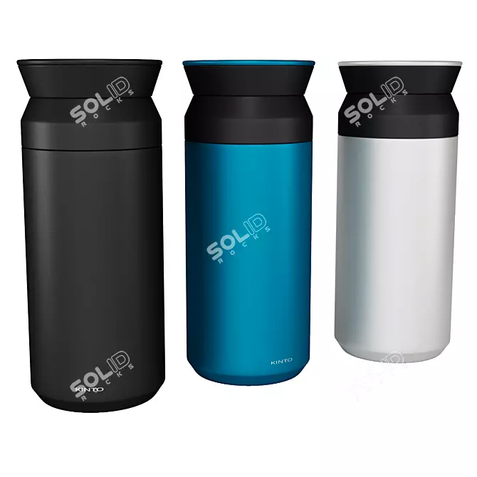 Portable Stainless Steel Tumbler 3D model image 1