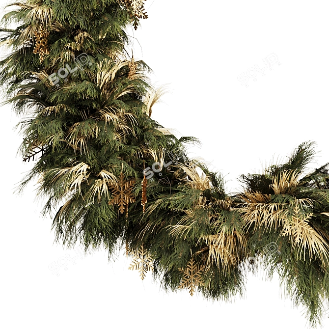 Holiday Wreath Set 2016, MM 3D model image 2