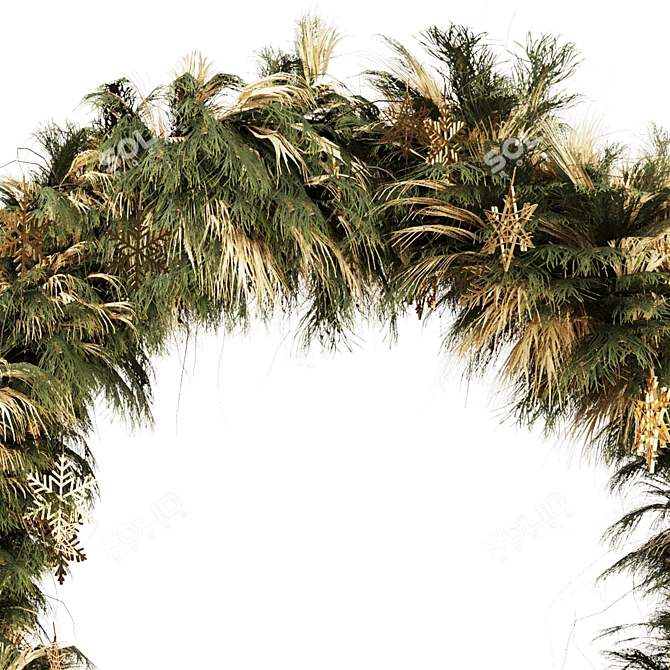 Holiday Wreath Set 2016, MM 3D model image 3