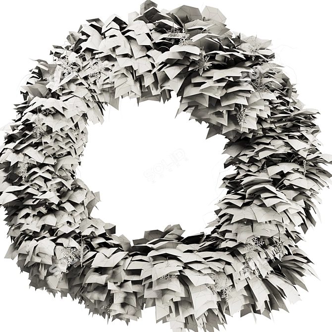 Holiday Wreath Set 2016, MM 3D model image 4