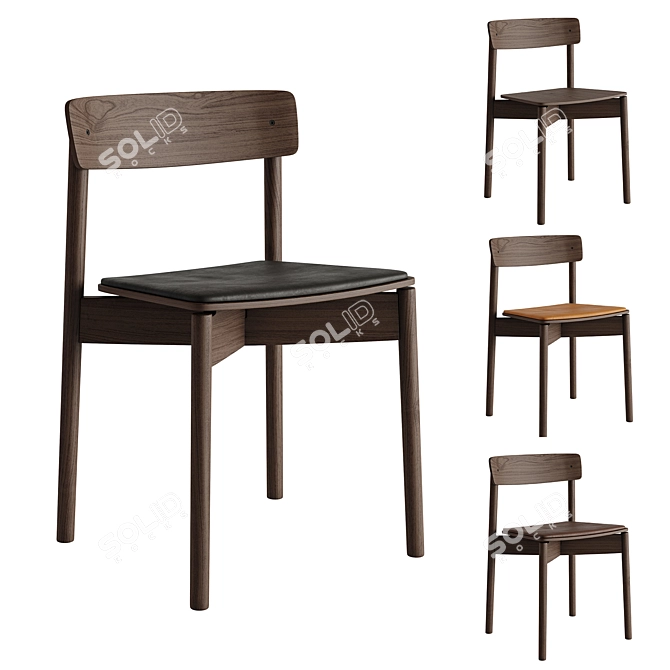 Modern Cross Chair for Sale 3D model image 4