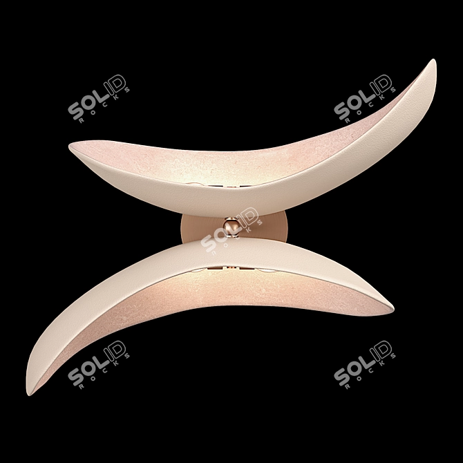 Elegant Venus Wall Sconce 2014 3D model image 3