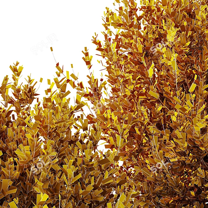 Autumn Plants Collection: 3D Models 3D model image 7