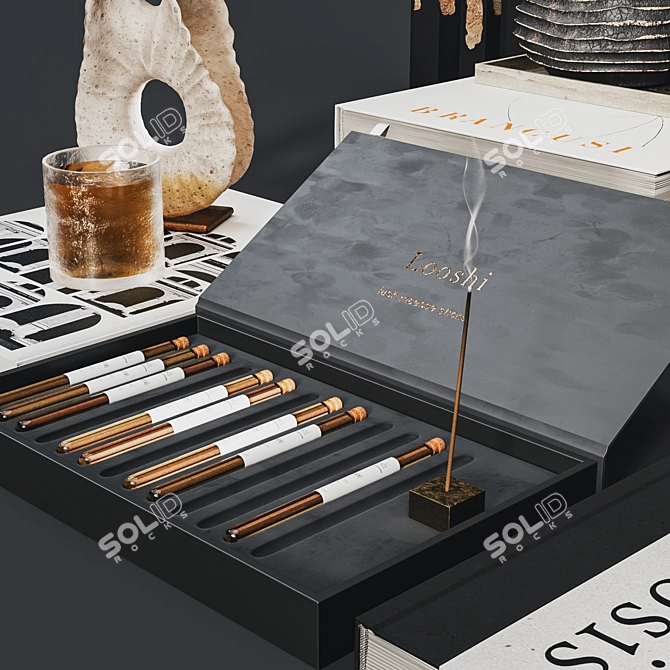 Mademoiselle Pogany Brancusi Decor Set 3D model image 3