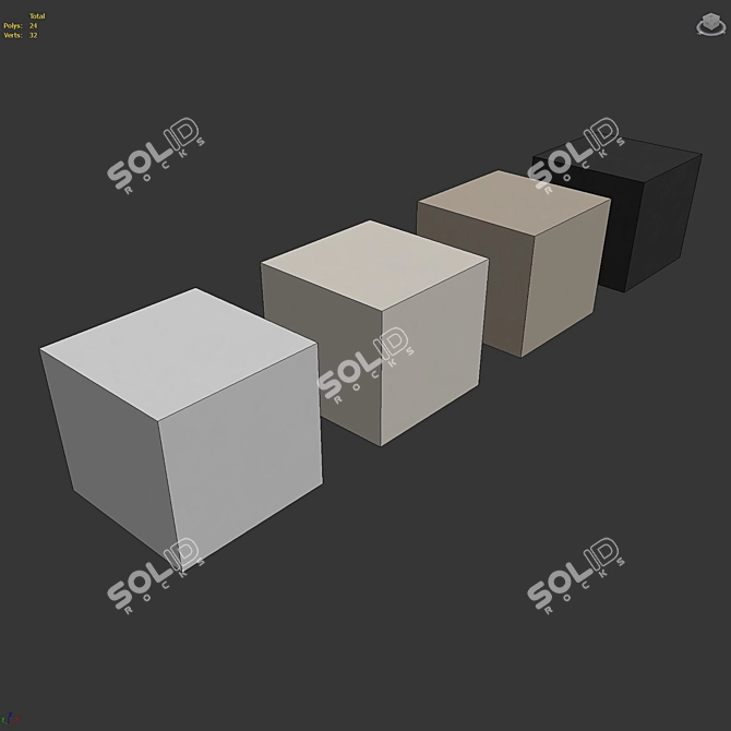 Luxury 3D Decorative Plaster Set 3D model image 7