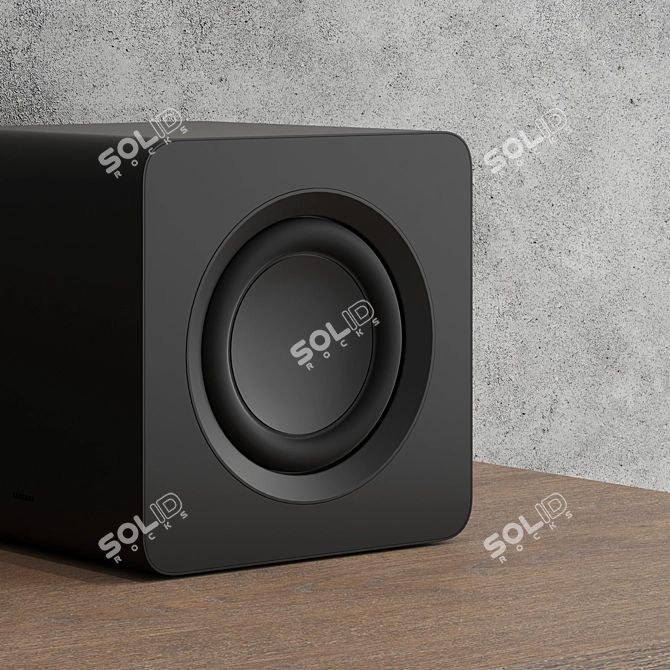 Samsung ArtMode QLED TV Set 3D model image 5