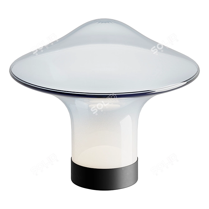 Modern Minimalist Table Lamp 3D model image 3