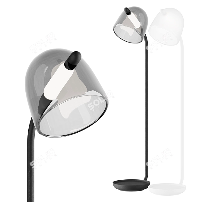 Elegant Floor Lamp BROKIS MONA 3D model image 1