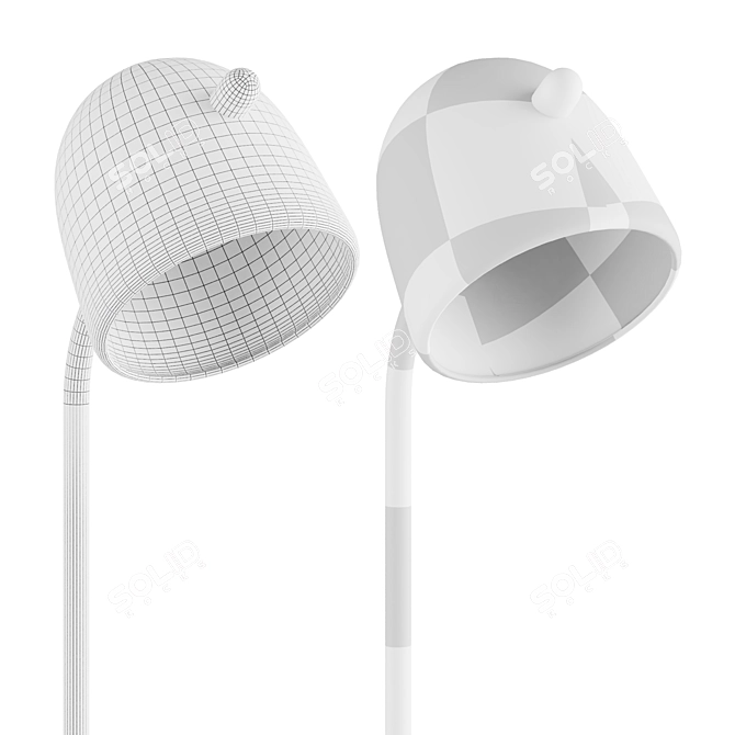 Elegant Floor Lamp BROKIS MONA 3D model image 2