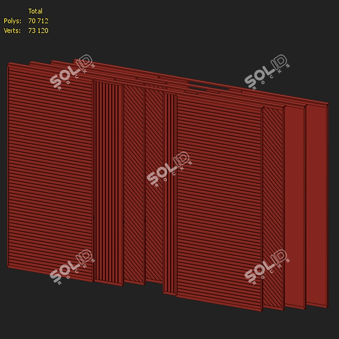 Sliding Door Collection by ADL 3D model image 5