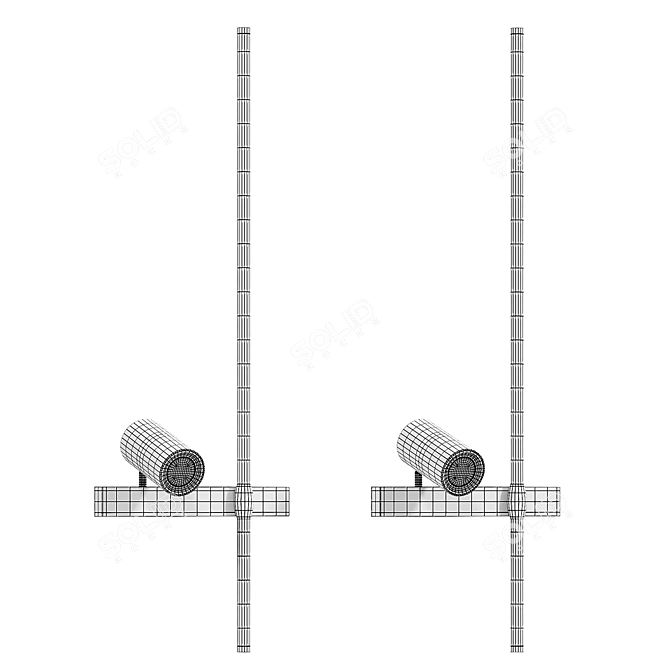 Modern Lamp Ross 3D Model 3D model image 3