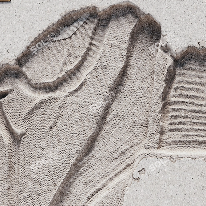 Mixed-Media Torso Art Sculptures 3D model image 2