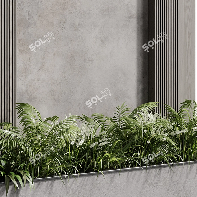 Vertical Garden 3D Model Download 3D model image 3