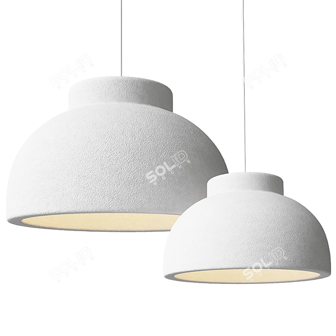 Modern Grain Pendant Lamp Ø39, Ø59 3D model image 3
