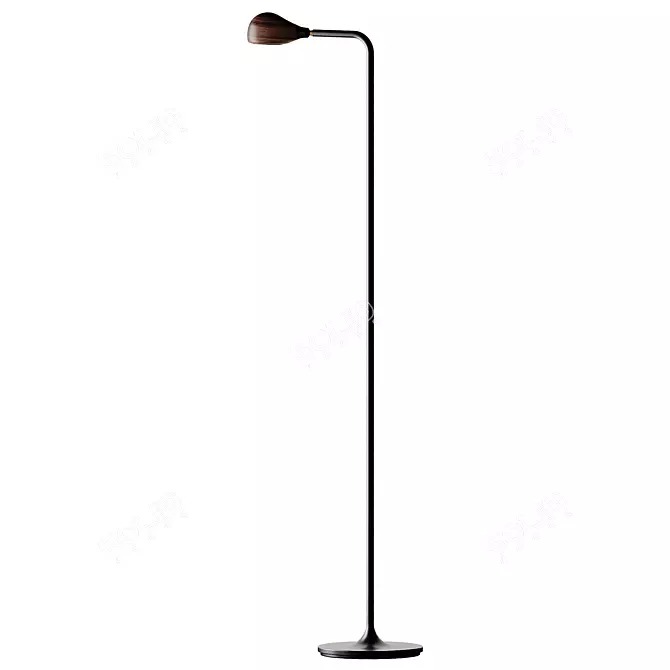 Modern Elegance: MEMORY II Floor Lamp 3D model image 1