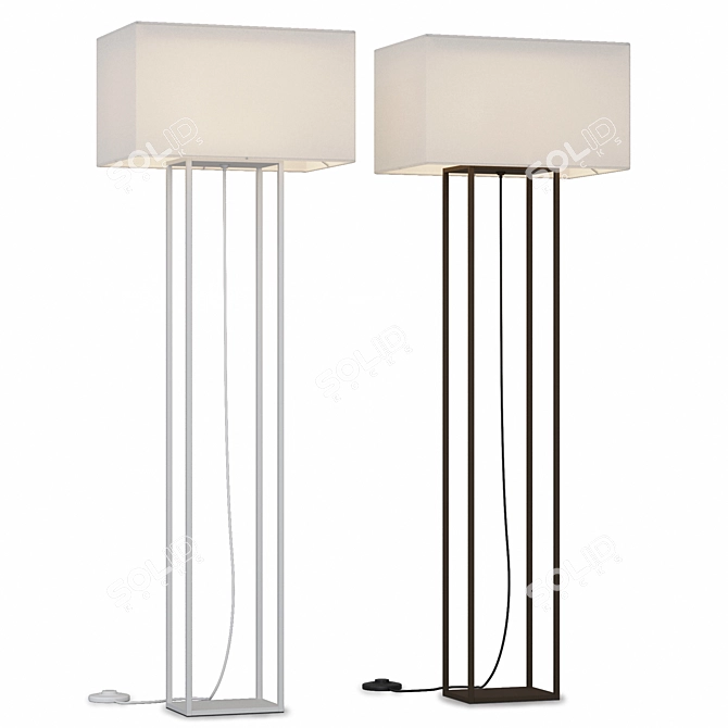 Vesper Modern Floor Lamp 3D model image 1