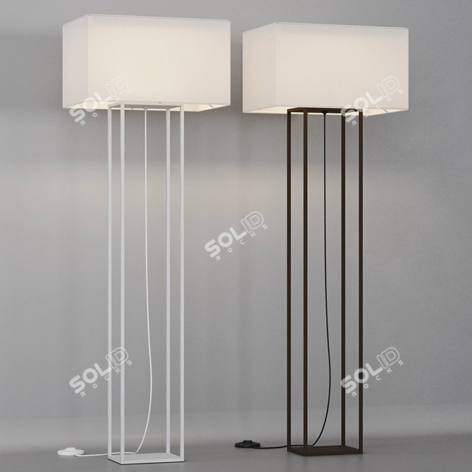 Vesper Modern Floor Lamp 3D model image 6