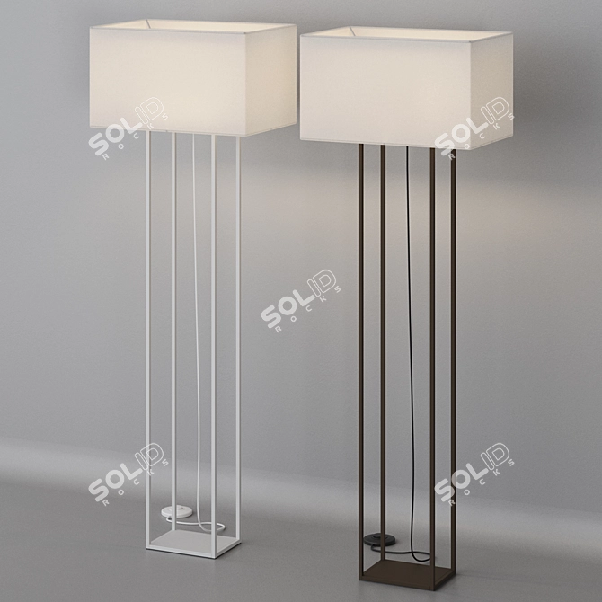 Vesper Modern Floor Lamp 3D model image 7